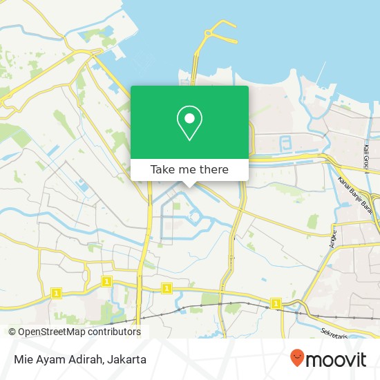 Mie Ayam Adirah map