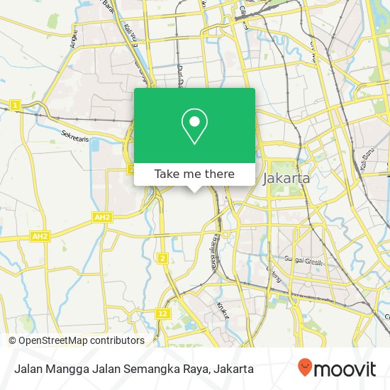 Jalan Mangga Jalan Semangka Raya map