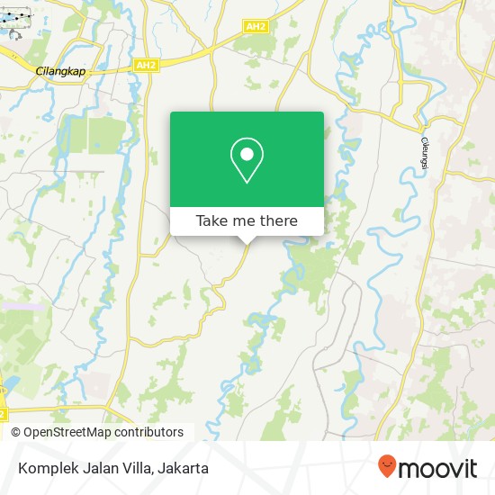 Komplek Jalan Villa map