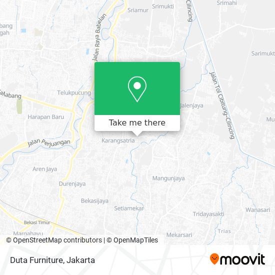 Duta Furniture map