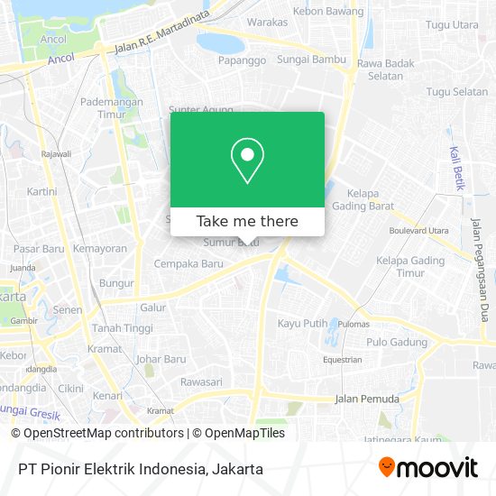 PT Pionir Elektrik Indonesia map