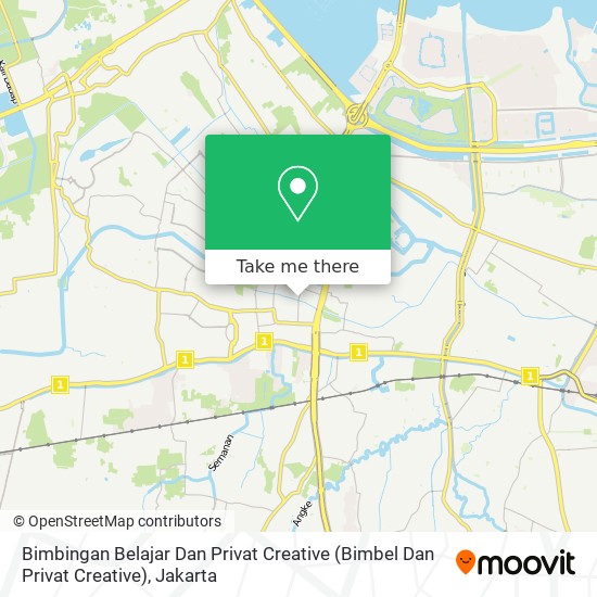 Bimbingan Belajar Dan Privat Creative (Bimbel Dan Privat Creative) map