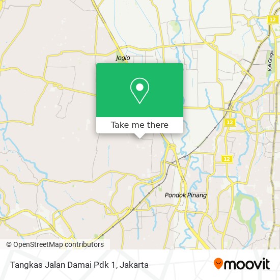 Tangkas Jalan Damai Pdk 1 map