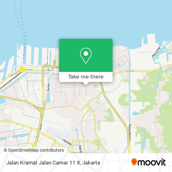 Jalan Kramat Jalan Camar 11 8 map