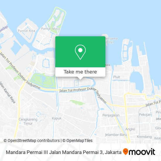 Mandara Permai III Jalan Mandara Permai 3 map