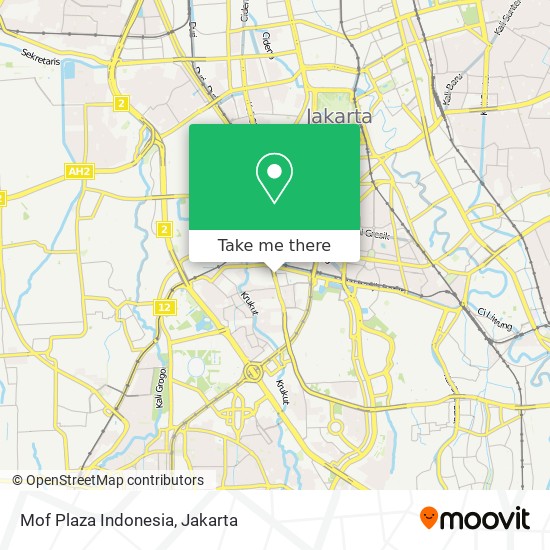 Mof Plaza Indonesia map