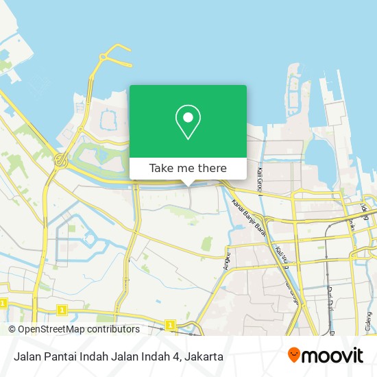 Jalan Pantai Indah Jalan Indah 4 map