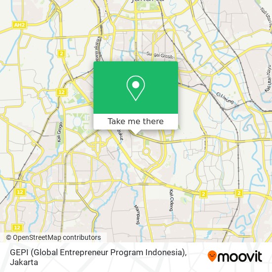 GEPI (Global Entrepreneur Program Indonesia) map