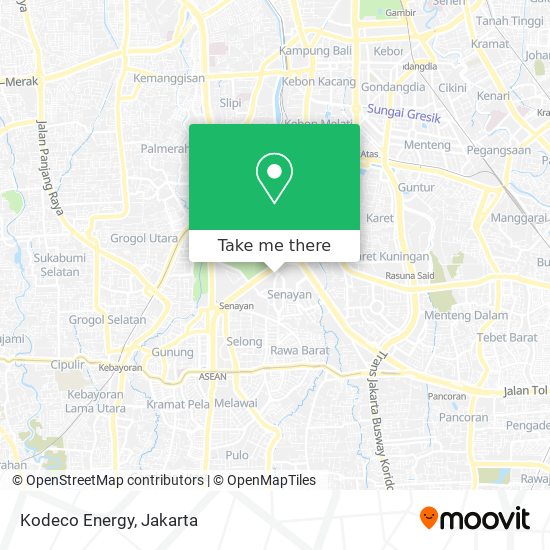 Kodeco Energy map