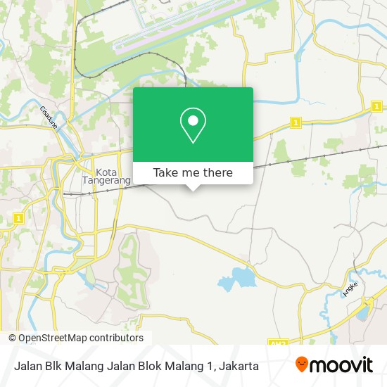 Jalan Blk Malang Jalan Blok Malang 1 map