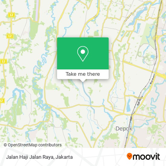 Jalan Haji Jalan Raya map