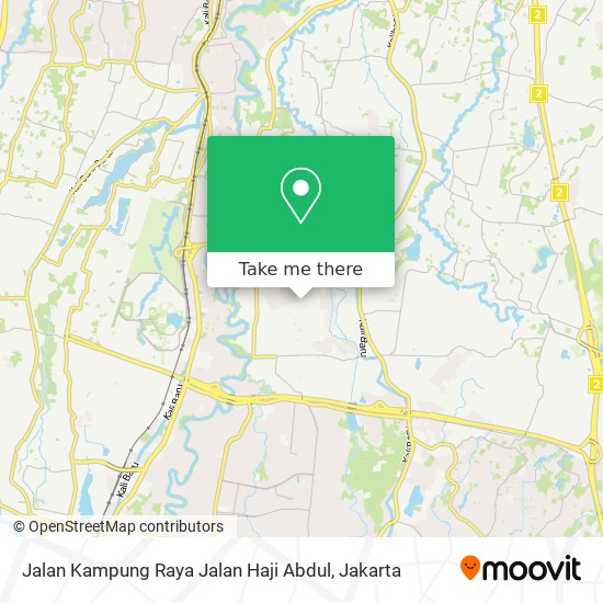 Jalan Kampung Raya Jalan Haji Abdul map