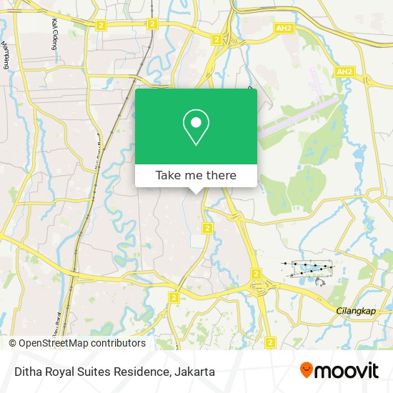 Ditha Royal Suites Residence map