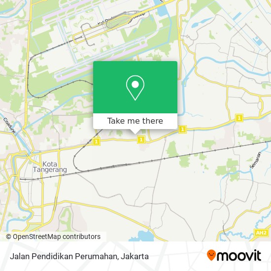 Jalan Pendidikan Perumahan map