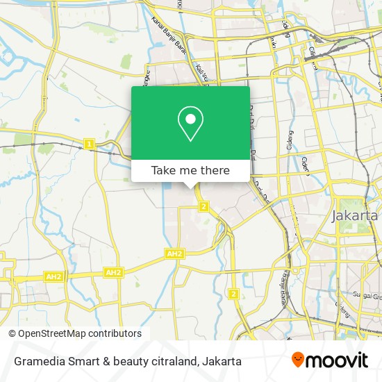 Gramedia Smart & beauty citraland map