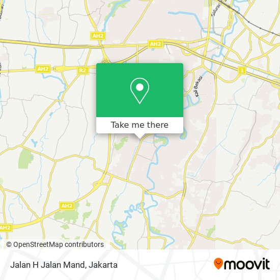 Jalan H Jalan Mand map