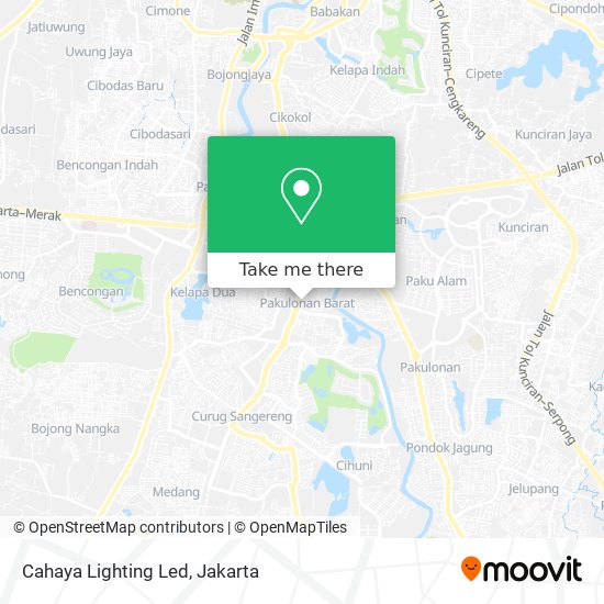 Cahaya Lighting Led map