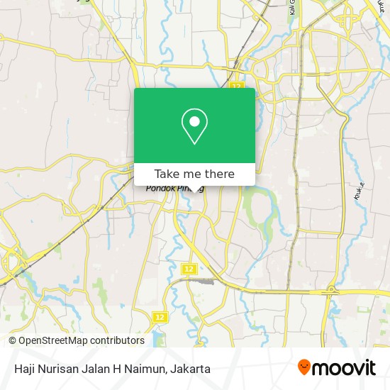 Haji Nurisan Jalan H Naimun map