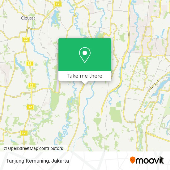 Tanjung Kemuning map