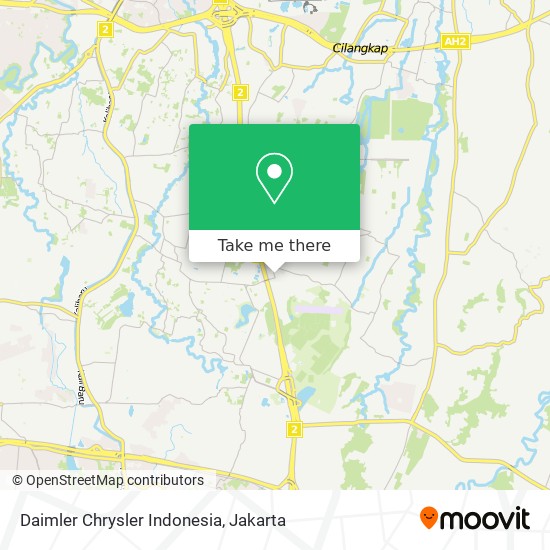 Daimler Chrysler Indonesia map