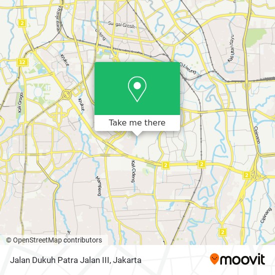 Jalan Dukuh Patra Jalan III map