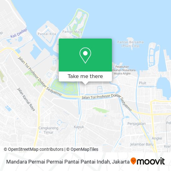 Mandara Permai Permai Pantai Pantai Indah map