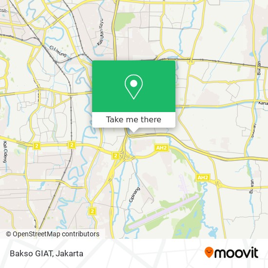 Bakso GIAT map