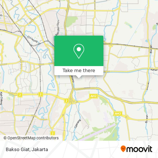 Bakso Giat map