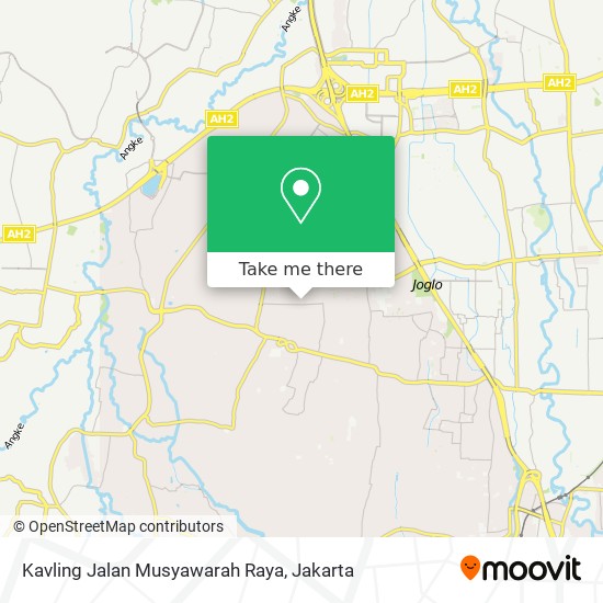 Kavling Jalan Musyawarah Raya map