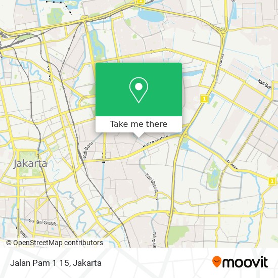 Jalan Pam 1 15 map