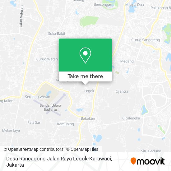 Desa Rancagong Jalan Raya Legok-Karawaci map
