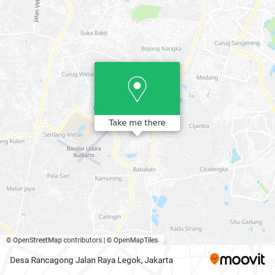 Desa Rancagong Jalan Raya Legok map