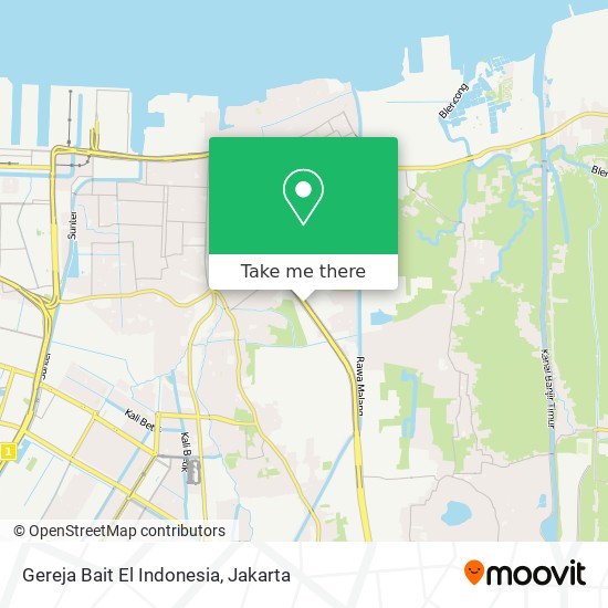 Gereja Bait El Indonesia map