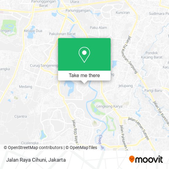 Jalan Raya Cihuni map