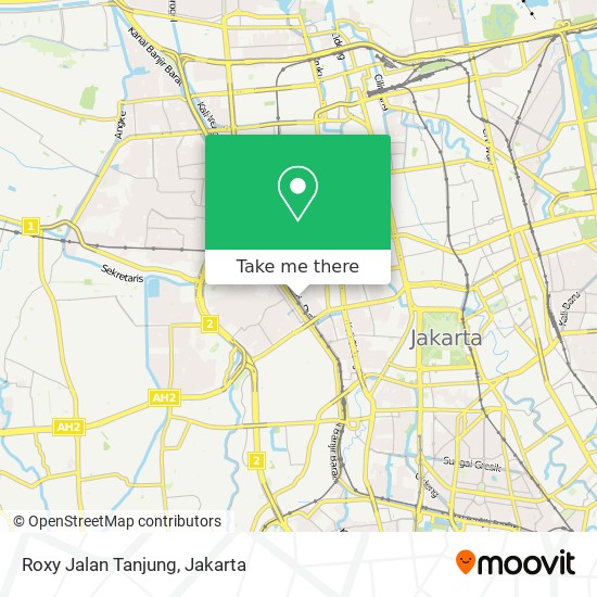 Roxy Jalan Tanjung map