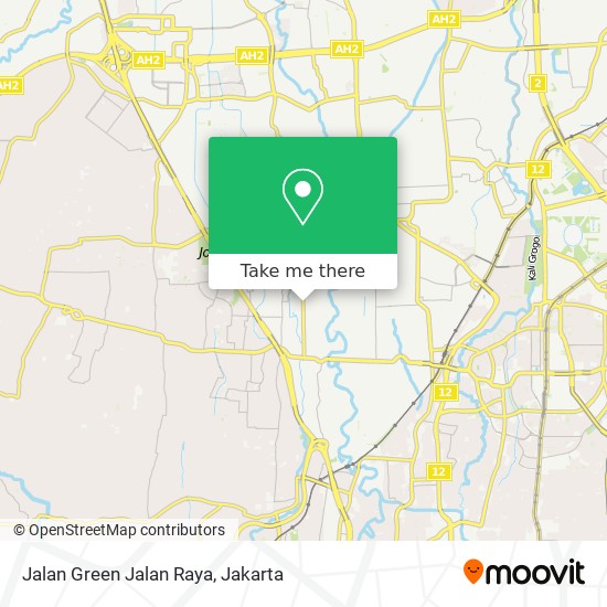 Jalan Green Jalan Raya map