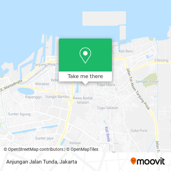Anjungan Jalan Tunda map