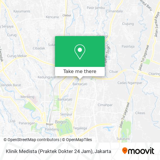 Klinik Medista (Praktek Dokter 24 Jam) map
