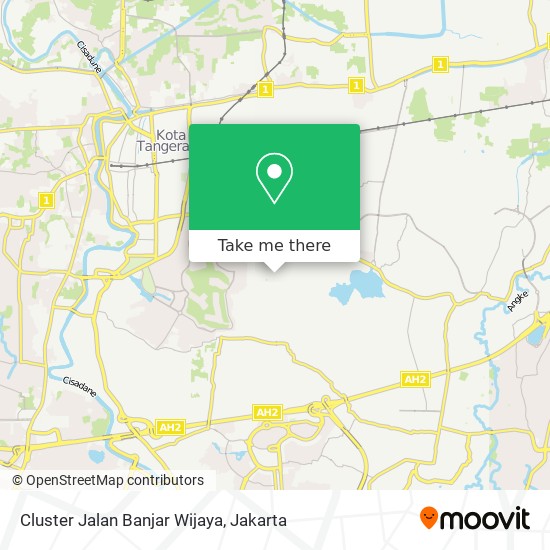 Cluster Jalan Banjar Wijaya map