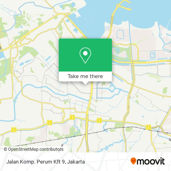 Jalan Komp. Perum Kft 9 map