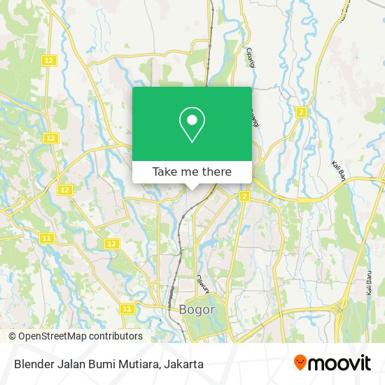 Blender Jalan Bumi Mutiara map