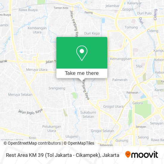 Rest Area KM 39 (Tol Jakarta - Cikampek) map