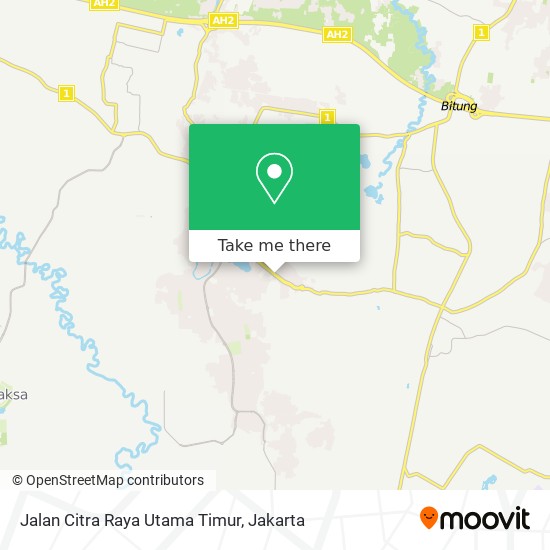 Jalan Citra Raya Utama Timur map