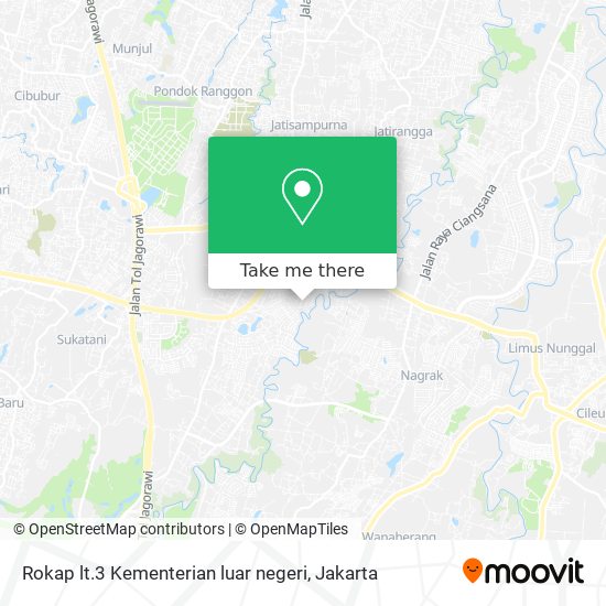 Rokap lt.3 Kementerian luar negeri map