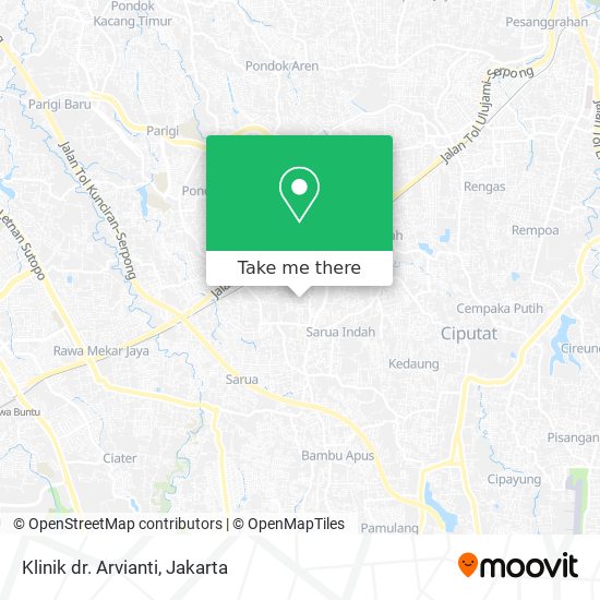 Klinik dr. Arvianti map