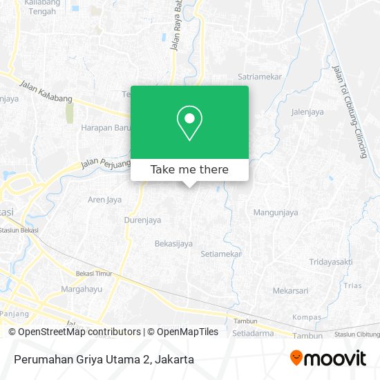 Perumahan Griya Utama 2 map