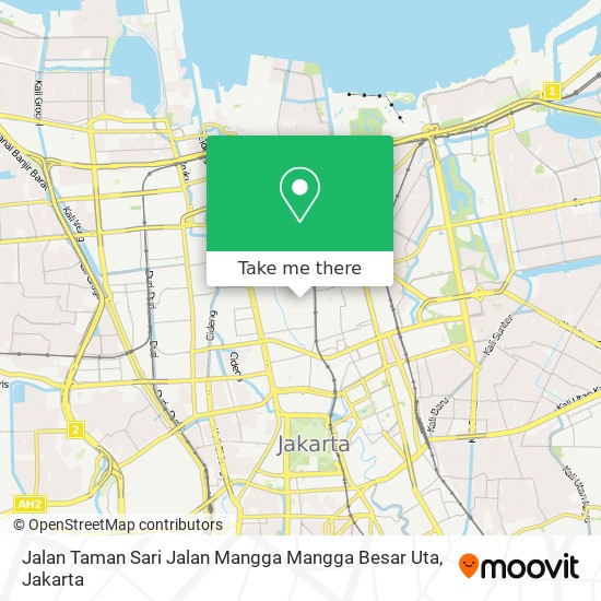 Jalan Taman Sari Jalan Mangga Mangga Besar Uta map