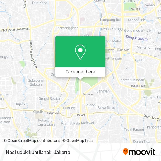 Nasi uduk kuntilanak map