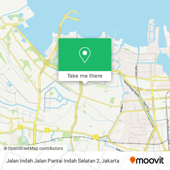 Jalan Indah Jalan Pantai Indah Selatan 2 map