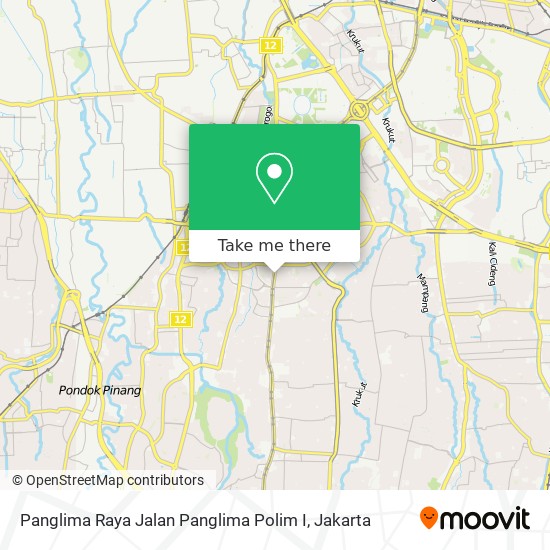 Panglima Raya Jalan Panglima Polim I map